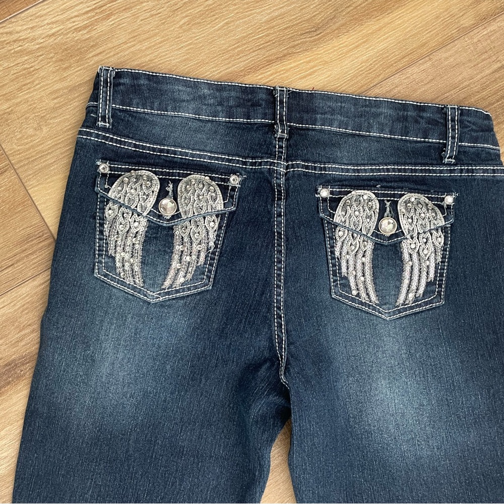 Arizona Jean Company Dark Blue Bootcut Jeans